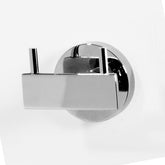Ash Double Robe Hook Chrome